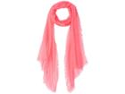 Collection Xiix Solid Soft Wrap Scarf (hot Pink) Scarves