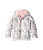 The North Face Kids Reversible Mossbud Swirl Jacket (toddler) (tnf White Snowflake Fair Isle Print (prior Season)) Girl's Coat