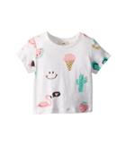 Peek Summer Tee (infant) (ivory) Girl's T Shirt