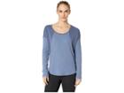 Prana Remi Waffle Pullover (equinox Blue) Women's Long Sleeve Pullover