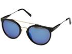 Betsey Johnson Bj875117 (black/blue) Fashion Sunglasses
