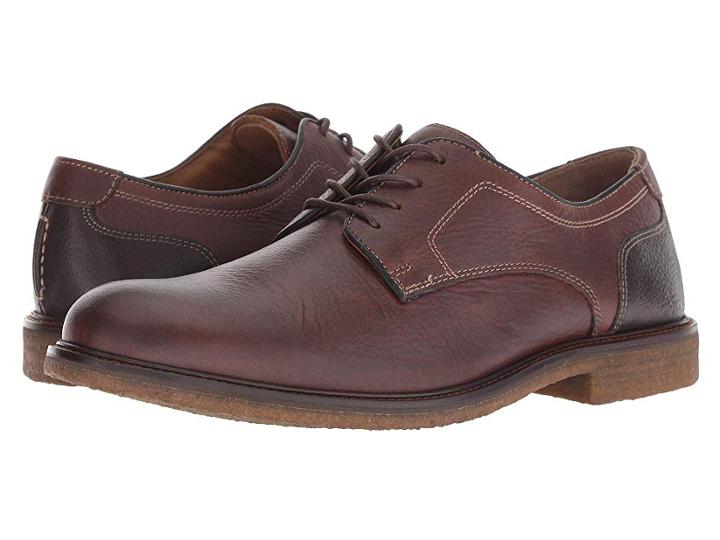 Johnston & Murphy Copeland Plain Toe (tan Full Grain) Men's Plain Toe Shoes