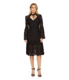 Adelyn Rae Gina Midi Dress (black) Women's Dress