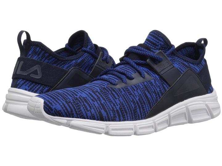 Fila Lombardi Running (prince Blue/fila Navy/white) Men's Running Shoes