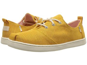 Toms Kids Lumin (little Kid/big Kid) (sunflower Heritage Canvas) Girl's Shoes