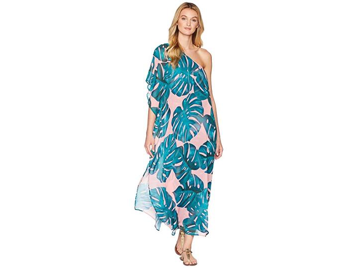 Show Me Your Mumu Tropez Maxi Dress (palms Away) Women's Dress