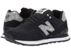 New Balance Classics Wl574 Shattered Pearl (black/magnet) Women's Lace Up Casual Shoes