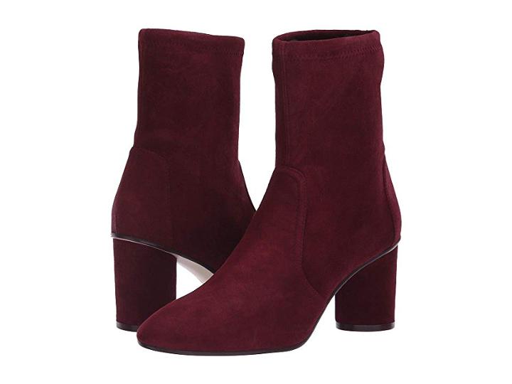 Stuart Weitzman Margot 75 (cabernet Suede) Women's Shoes