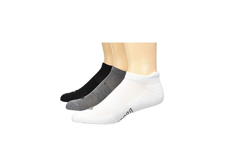 Sperry 3-pack Performance Tab Ultra Low Show (black Assorted) Men's No Show Socks Shoes