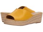 Franco Sarto Pinot (summer Yellow Butter Nappa Leather) Women's Shoes