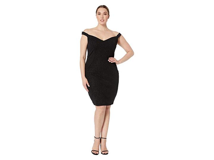 Marina Short Bodycon Dress (black) Women's Dress