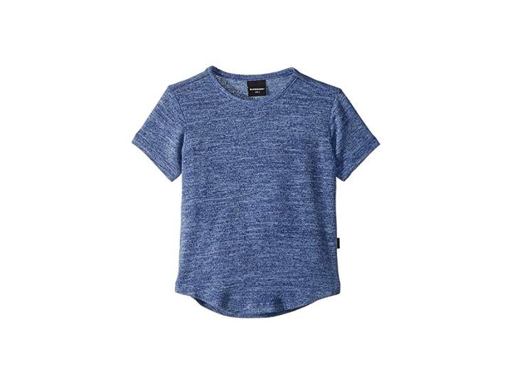 Superism Extra Soft Short Sleeve Scalloped Bottom Landon Knit Tee (toddler/little Kids/big Kids) (blue) Boy's T Shirt