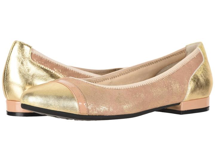 David Tate Luscious (natural Combo) Women's  Shoes