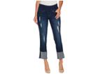 Jag Jeans Lewis Pull-on Straight Cuffed Butter Denim In Cosmos (cosmos) Women's Jeans