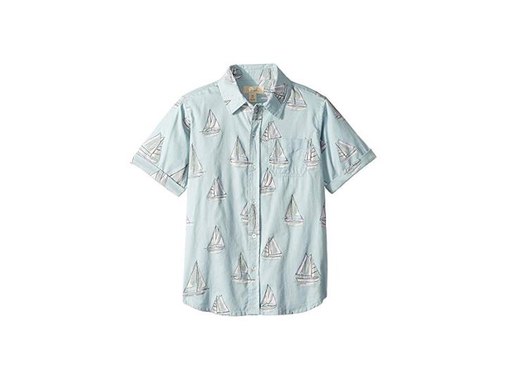 Peek Sailboat Shirt (toddler/little Kids/big Kids) (blue) Boy's Clothing