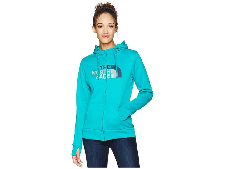 The North Face Fave 1/2 Dome Full Zip 2.0 (kokomo Green) Women's Coat