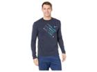 Nike Sphere Element Crew Wild Run (obsidian/heather/reflective Silver) Men's Clothing