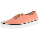 Vans - Authentic ((brushed Twill) Fresh Salmon)