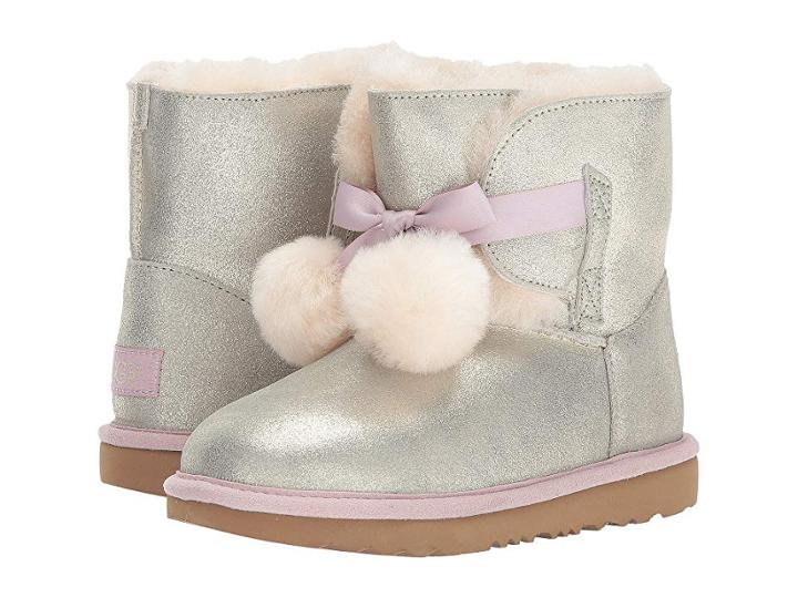 Ugg Kids Gita Metallic (little Kid/big Kid) (gold) Girls Shoes