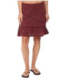 Prana Leah Skirt (burgundy) Women's Skirt