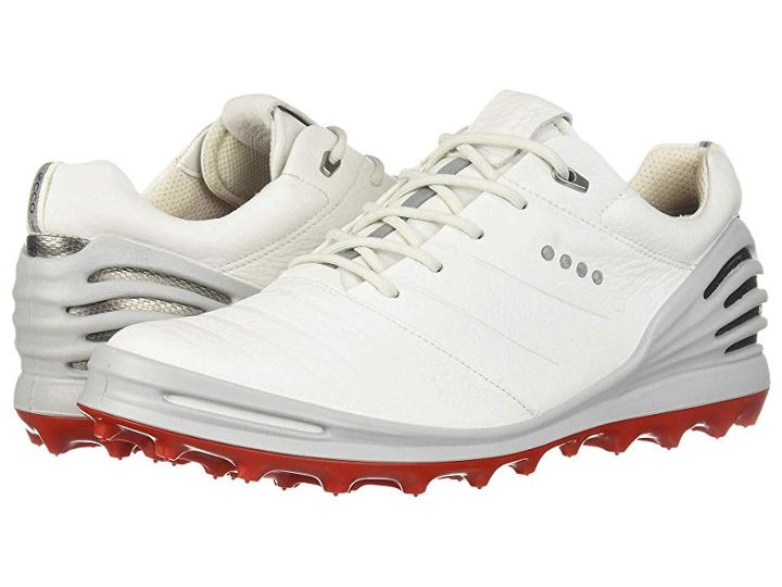 Ecco Golf Cage Pro Gore-tex(r) 2 (bright White) Men's Golf Shoes
