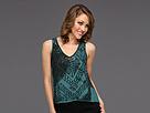 Buffalo David Bitton - Scottie Sequin Tank (reef/emerald