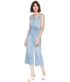 Juicy Couture Denim Braided Culotte Jumpsuit (driftwood Wash) Women's Jumpsuit & Rompers One Piece