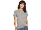 Ag Adriano Goldschmied Gray Boy Tee (speckled Heather Grey) Women's T Shirt