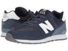 New Balance Kids Gc574v1 (big Kid) (blue/grey) Boys Shoes