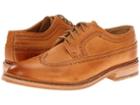 Frye James Wingtip (tan/smooth Full Grain) Men's Lace Up Wing Tip Shoes