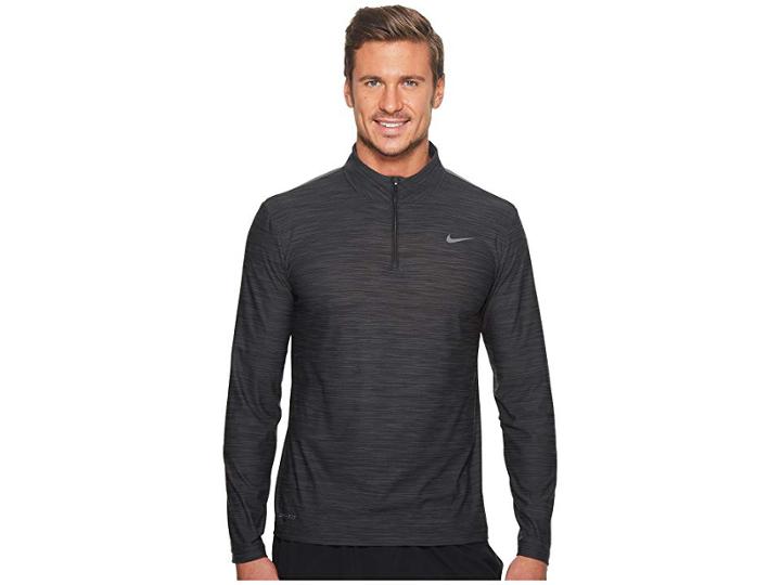 Nike Breathe Training Top (black/anthracite/dark Grey) Men's Sweatshirt