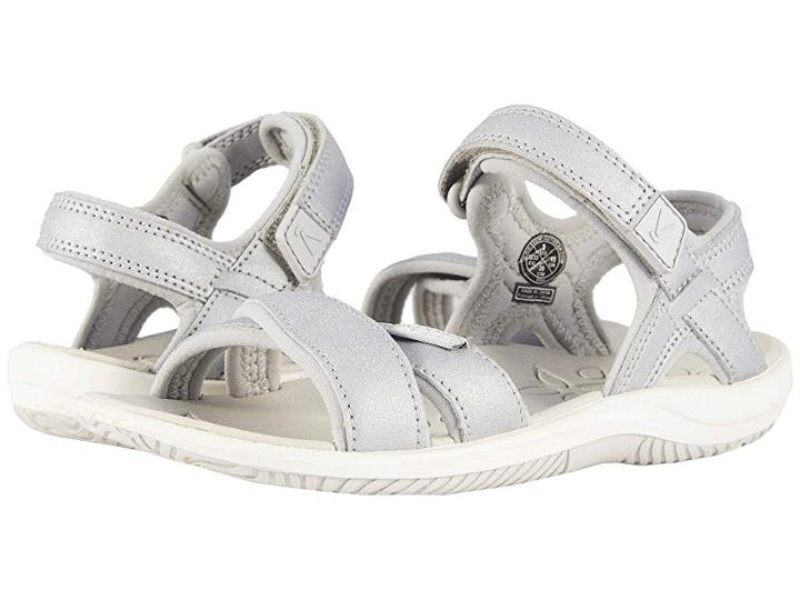 Keen Kids Phoebe (little Kid/big Kid) (silver) Girls Shoes