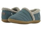 Toms Kids House Slipper (little Kid/big Kid) (stellar Blue Quilted) Boy's Shoes