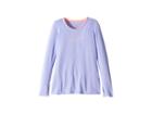 Nike Kids Pro Long Sleeve Top (little Kids/big Kids) (twilight Pulse/lava Glow/lava Glow) Girl's Clothing