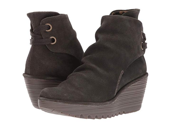 Fly London Yama (sludge Oil Suede) Women's Shoes