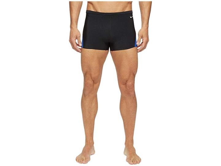 Nike Surge Color Block Poly Square Leg Brief (game Royal) Men's Swimwear