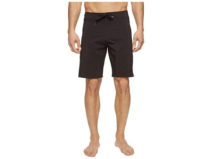 Volcom Lido Solid Mod 20 Boardshorts (black) Men's Swimwear