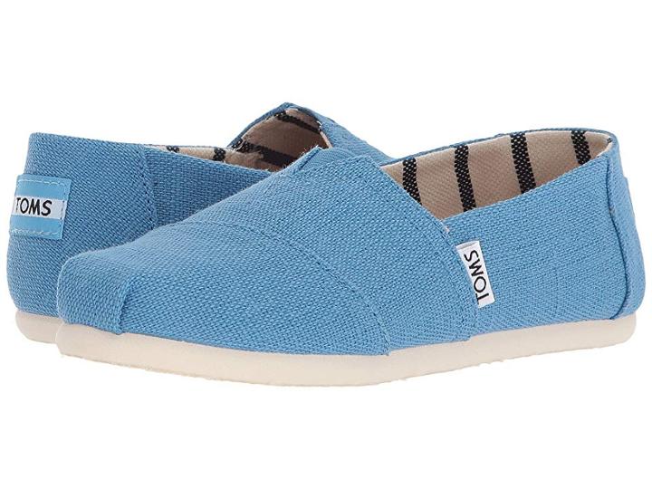 Toms Kids Venice Collection Alpargata (little Kid/big Kid) (clear Sky Heritage Canvas) Kid's Shoes