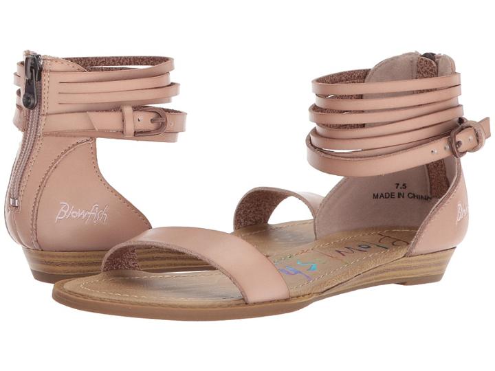 Blowfish Becha (blush Dyecut Pu) Women's Sandals