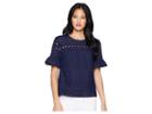 Trina Turk Darling Top (indigo) Women's Blouse