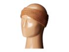 San Diego Hat Company Knh3444 Overlap Knit Headband (camel) Headband