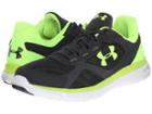 Under Armour Ua Micro G(r) Velocity Rn Gr (anthracite/white/fuel Green) Men's Running Shoes