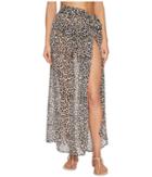 Tommy Bahama Cat's Meow Side-tie Sarong Cover-up (handle Wood) Women's Skirt