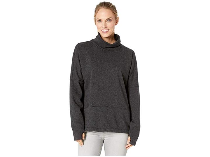 Shape Activewear Ponchover Sweatshirt (charcoal Black) Women's Sweatshirt