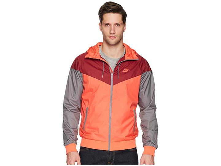 Nike Sportwear Windrunner Jacket (rush Coral/team Red/gunsmoke/rush Coral) Men's Coat
