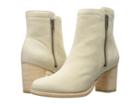 Frye Addie Double Zip (ivory Soft Italian Nubuck) Women's Boots