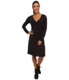 Prana Nadia Long Sleeve Dress (black) Women's Dress