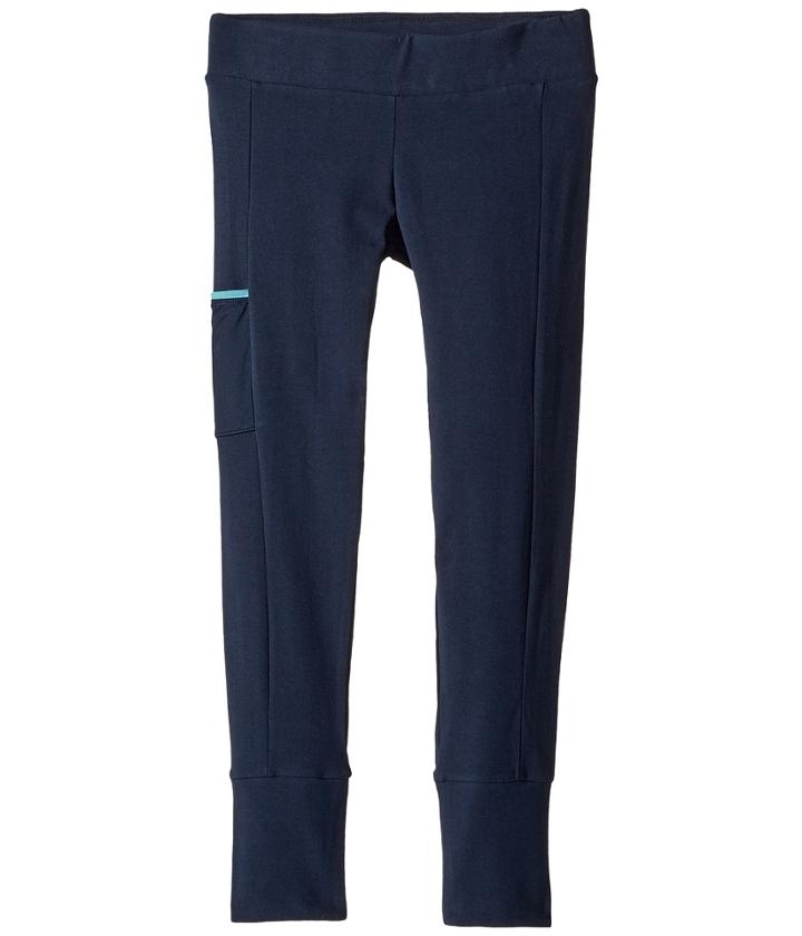 Columbia Kids Lena Lake Leggings (little Kid/big Kid) (collegiate Navy/pacific Rim) Girl's Casual Pants
