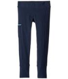 Columbia Kids Lena Lake Leggings (little Kid/big Kid) (collegiate Navy/pacific Rim) Girl's Casual Pants