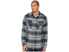 Mountain Hardwear Trekkintm Flannel Long Sleeve Shirt (blue Spruce) Men's Long Sleeve Button Up